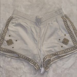 J Crew Embroidered Shorts